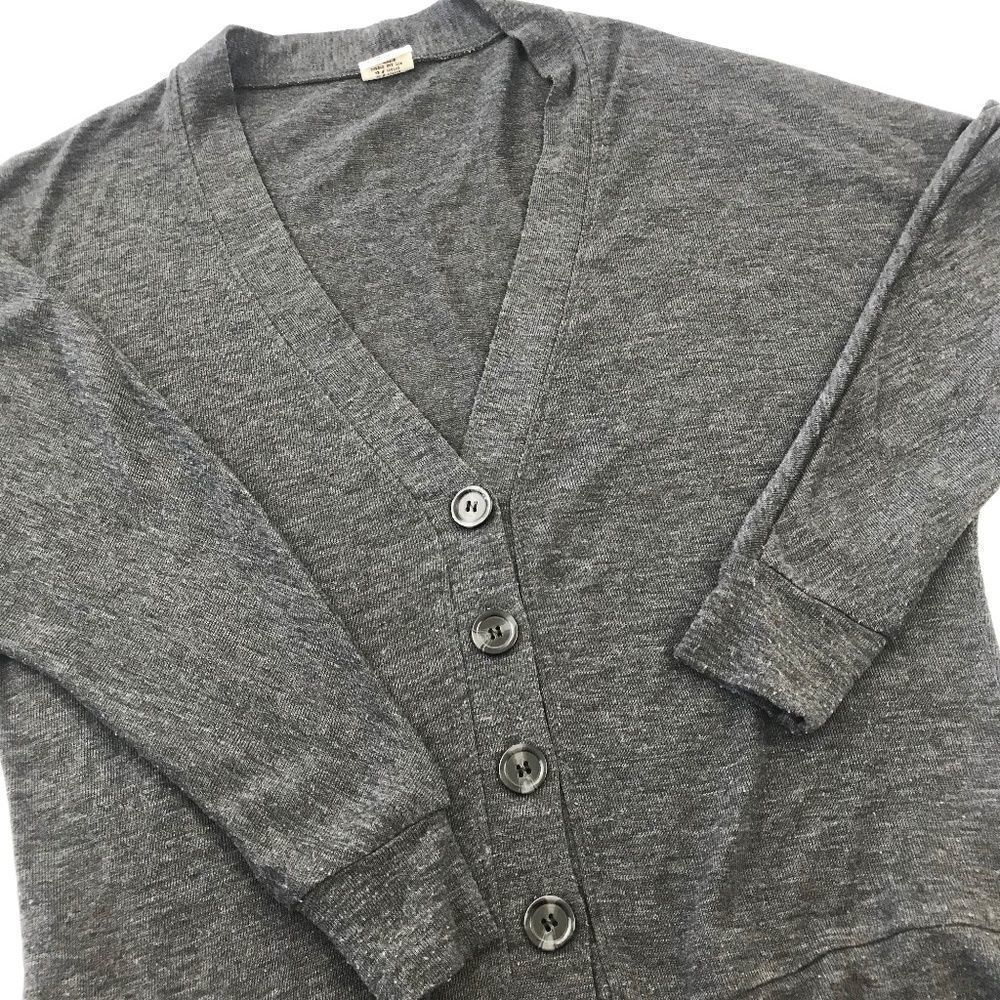 Essentials Full Tilt Gray Cardigan Med‎